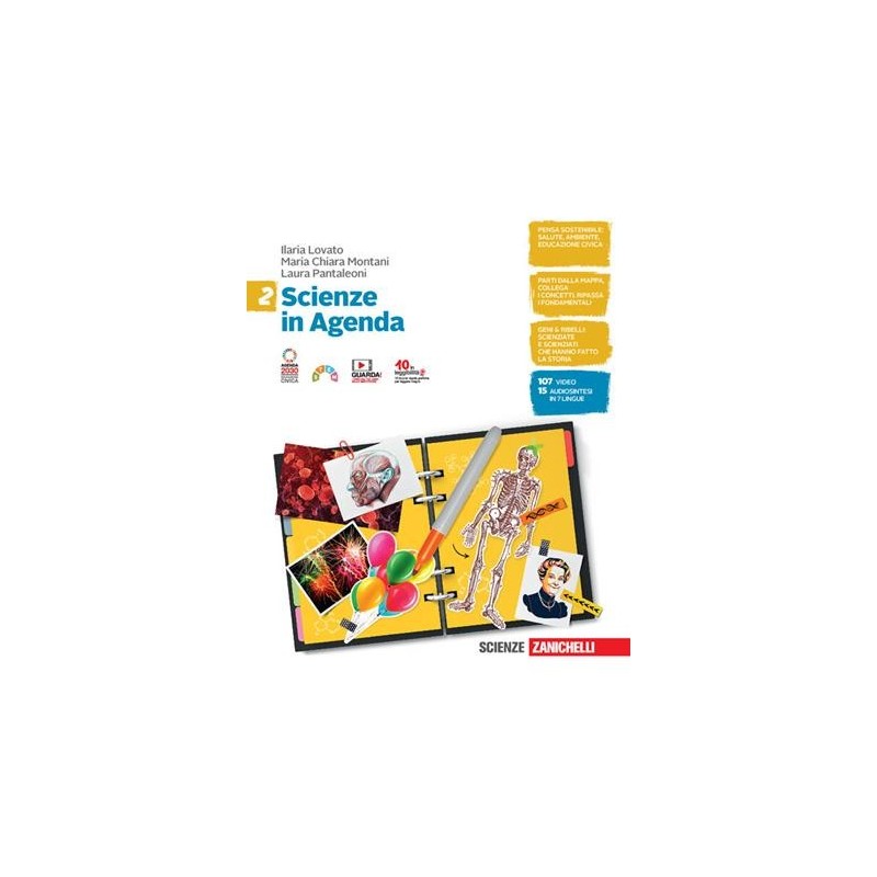 SCIENZE IN AGENDA. CON ESPANSIONE ONLINE. VOL. 2 - ISBN: 9788808914019