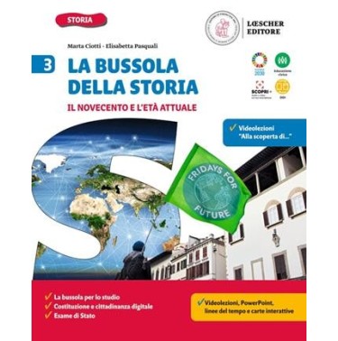 LA BUSSOLA DELLA STORIA 3 + QUADERNO - ISBN: 9788858339428