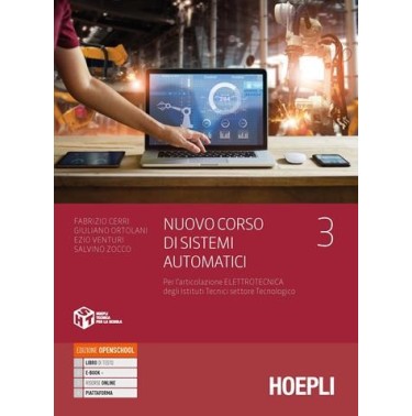 NUOVO CORSO DI SISTEMI AUTOMATICI 3 ELETTROTECNICA - ISBN: 9788836003792