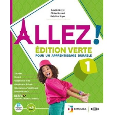 ALLEZ! EDITION VERTE LIVRE DE L'ELEVE ET CAHIER 1 + ARSENE LUPIN + EB - ISBN: 9788853022578