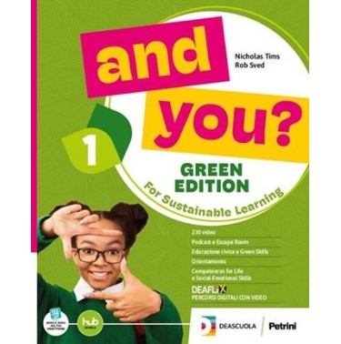 AND YOU? GREEN EDITION 1 + THE SECRET GARDEN + EB - ISBN: 9788849426533