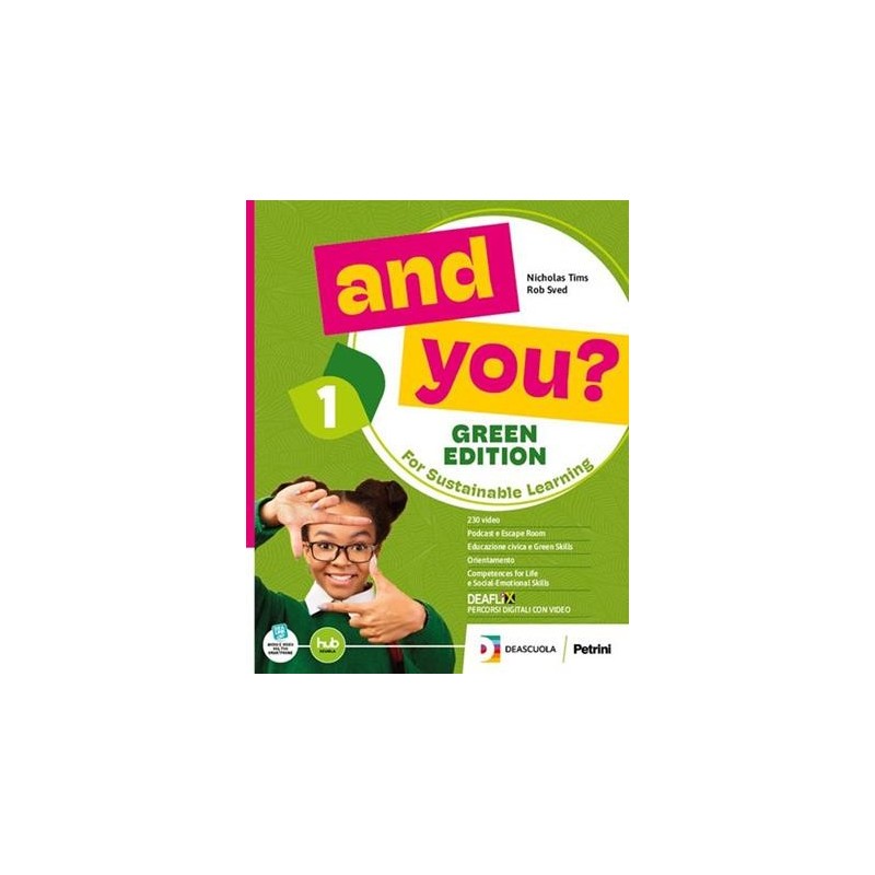 AND YOU? GREEN EDITION 1 + THE SECRET GARDEN + EB - ISBN: 9788849426533