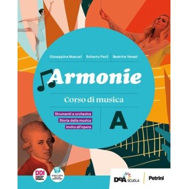 ARMONIE VOL.A + B + FARE MUSICA + TAVOLE + E-BOOK - ISBN: 9788849425000