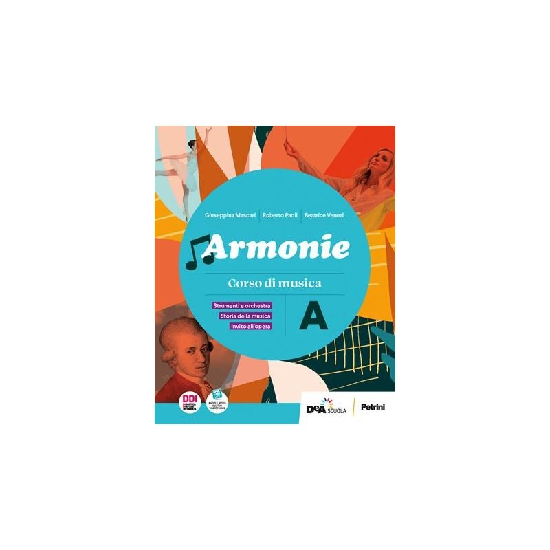 ARMONIE VOL.A + B + FARE MUSICA + TAVOLE + E-BOOK - ISBN: 9788849425000