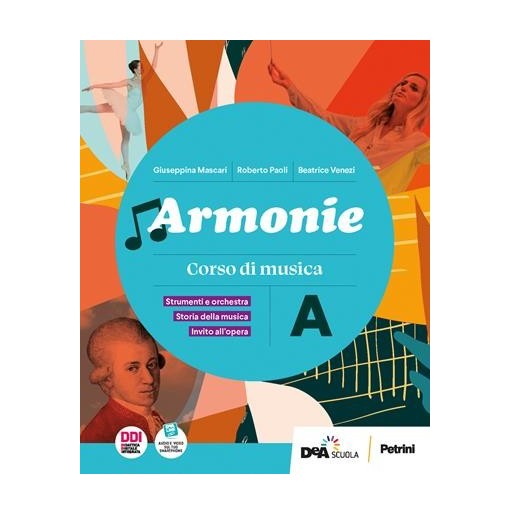 ARMONIE VOL.A + B + FARE MUSICA + TAVOLE + E-BOOK - ISBN: 9788849425000
