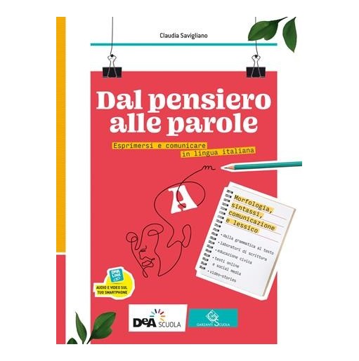 DAL PENSIERO ALLE PAROLE VOLUME A + EBOOK + VOLUME B - ISBN: 9788869646171