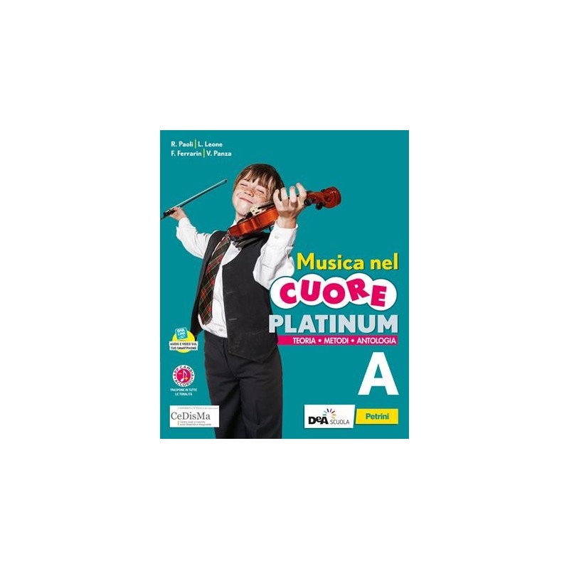 MUSICA NEL CUORE PLATINUM VOLUME A + EASY EB + VOLUME B + EASYEB - ISBN: 9788849423600