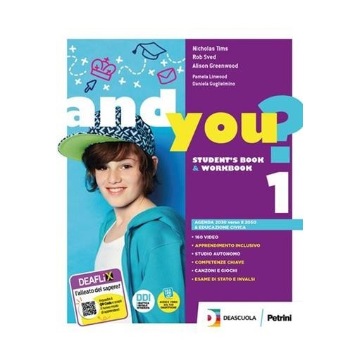 AND YOU? STUDENT'S BOOK & WORKBOOK 1 + EASY EBK 1 (SU DVD) + EBK