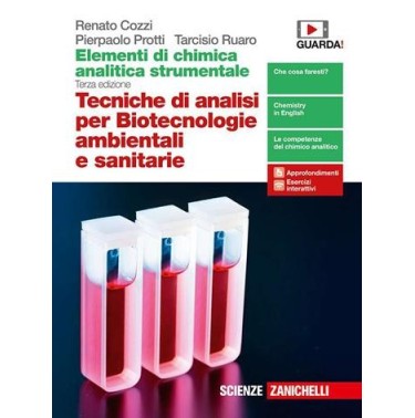 ELEMENTI DI CHIMICA ANALITICA STRUMENTALE. TECNICHE DI ANALISI PER BIO - ISBN: 9788808662613