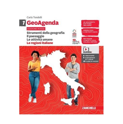 GEOAGENDA ED. ROSSA VOL. 1 LE REGIONI ITALIANE - ISBN: 9788808431813