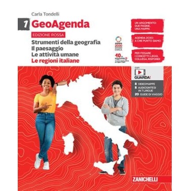 GEOAGENDA ED. ROSSA VOL. 1 LE REGIONI ITALIANE - ISBN: 9788808431813