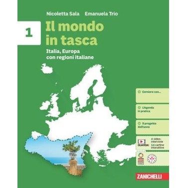 IL MONDO IN TASCA VOL. 1 + REGIONI ITALIANE - ISBN: 9788808727688