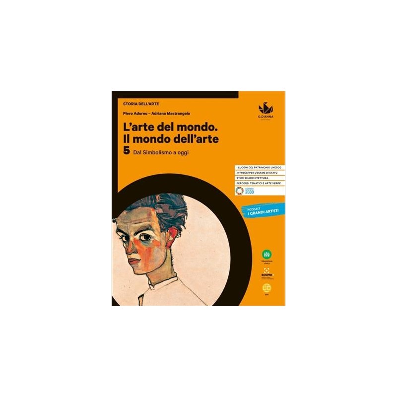 L'ARTE DEL MONDO. IL MONDO DELL'ARTE V.5 DAL SIMBOLISMO A OGGI - ISBN: 9788857792187