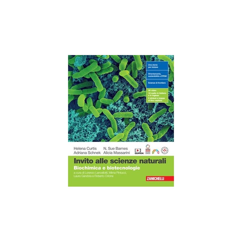 INVITO ALLE SCIENZE NATURALI CHIMICA BIOCHIMICA E BIOTECNOLOGIE - ISBN: 9788808519375