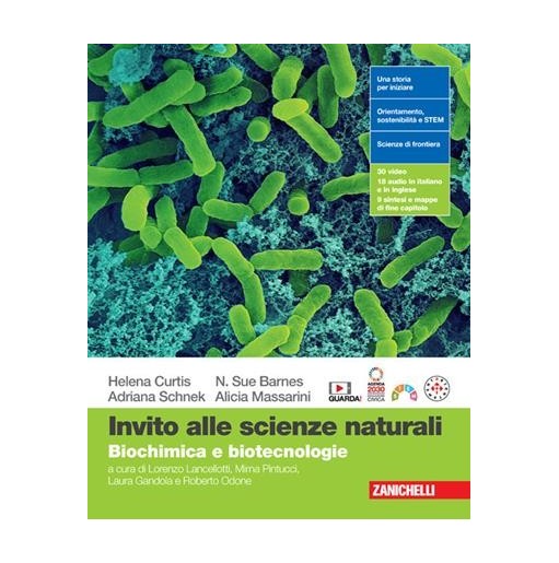 INVITO ALLE SCIENZE NATURALI CHIMICA BIOCHIMICA E BIOTECNOLOGIE - ISBN: 9788808519375