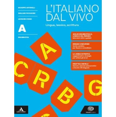 ITALIANO DAL VIVO A + B - ISBN: 9788828626879