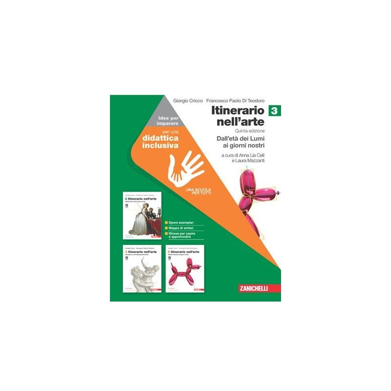 ITINERARIO NELL'ARTE. EDIZ. VERDE. IDEE PER IMPARARE VOL. 3 - ISBN: 9788808849991