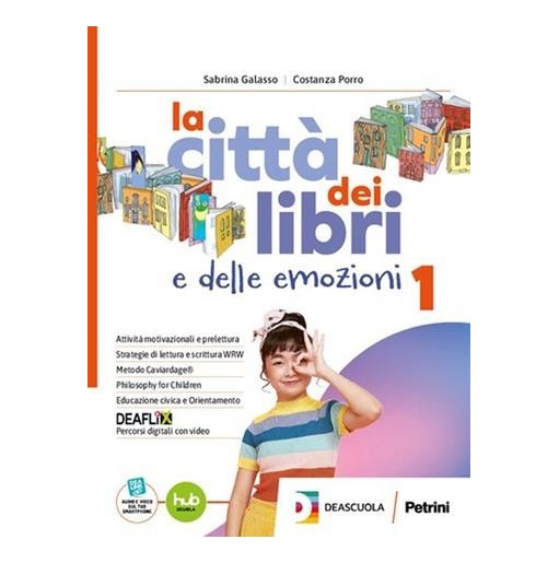 LA CITTA' DEI LIBRI E DELLE EMOZIONI 1 + TACCUINO DELLA SCRITTURA + MI - ISBN: 9788849427844