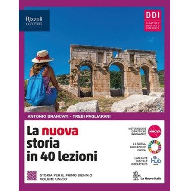 LA NUOVA ITALIA IN 40 LEZIONI + LA NUOVA ED. CIVIC - ISBN: 9788830218918