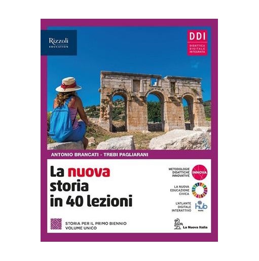 LA NUOVA ITALIA IN 40 LEZIONI + LA NUOVA ED. CIVIC - ISBN: 9788830218918