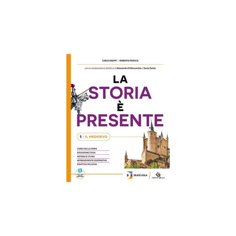 LA STORIA E' PRESENTE VOL. 1 + ED.CIVICA + E-BOOK - ISBN: 9791254550274