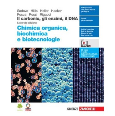 IL CARBONIO GLI ENZIMI IL DNA. CHIMICA ORGANICA BIOCHIMICA E BIOTECNOL - ISBN: 9788808720160