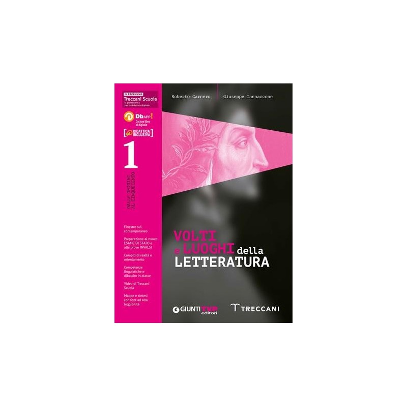 VOLTI LUOGHI LETTERATURA VOL.1 - ISBN: 9788809892842