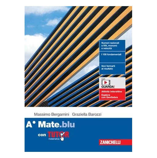 MATE. BLU CONF. A + TUTOR + EBOOK - ISBN: 9788808899668