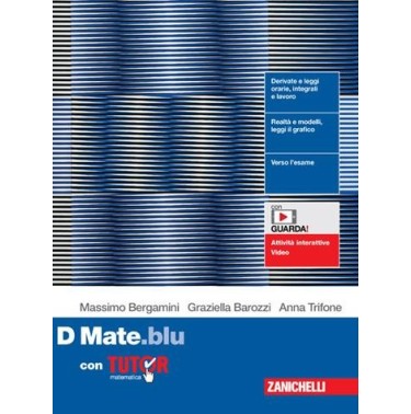 MATE.BLU CON TUTOR VOL.D - ISBN: 9788808139559