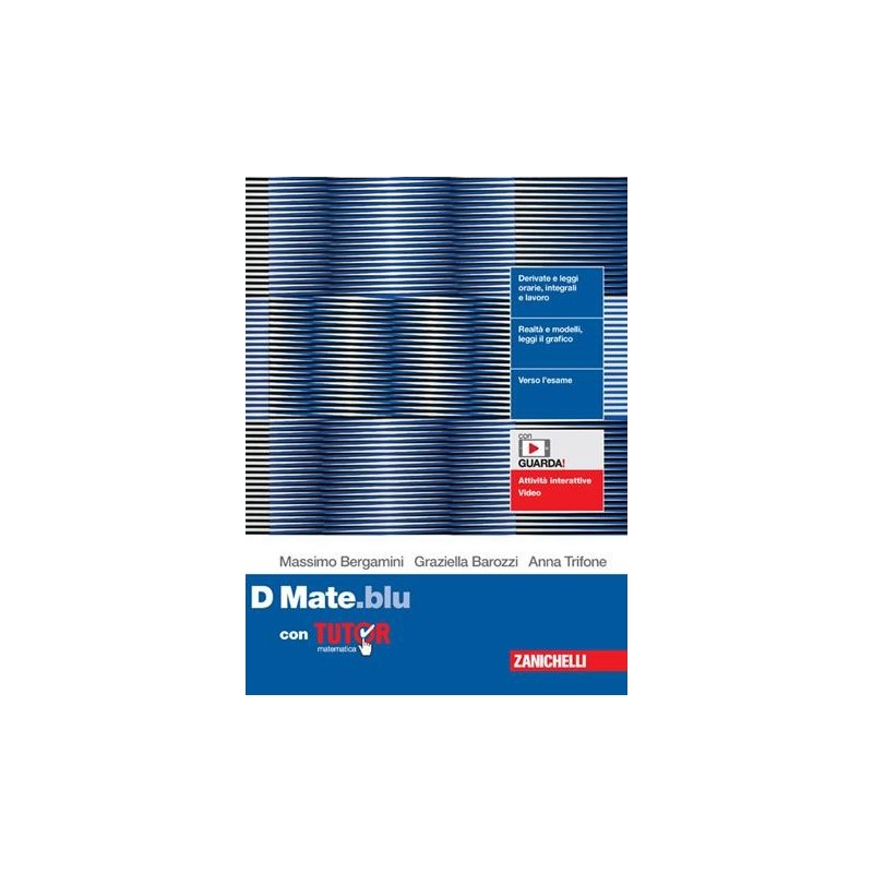MATE.BLU CON TUTOR VOL.D - ISBN: 9788808139559