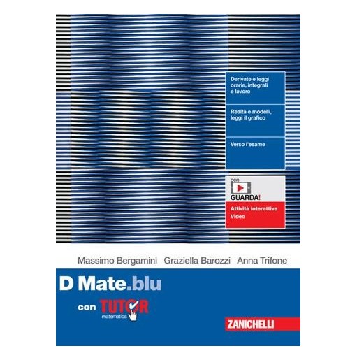 MATE.BLU CON TUTOR VOL.D - ISBN: 9788808139559