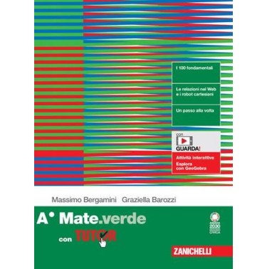 MATE.VERDE VOL. A + TUTOR - ISBN: 9788808491565