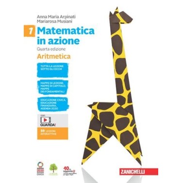 MATEMATICA IN AZIONE VOL.A + B + FASCICOLO VOL. 1 - ISBN: 9788808620378