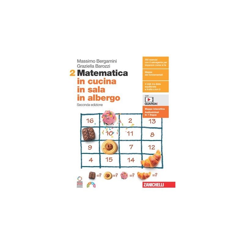 MATEMATICA IN CUCINA, IN SALA, INALBERGO - ISBN: 9788808945754