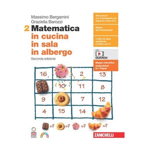 MATEMATICA IN CUCINA, IN SALA, INALBERGO - ISBN: 9788808945754