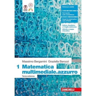 MATEMATICA MULTIMEDIALE AZZURRO TERZA ED. - ISBN: 9788808531131