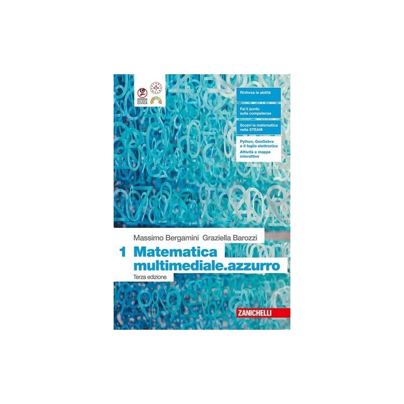 MATEMATICA MULTIMEDIALE AZZURRO TERZA ED. - ISBN: 9788808531131