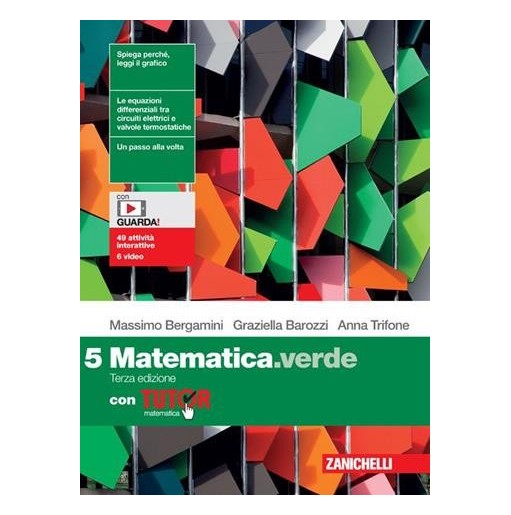 MATEMATICA. VERDE VOL. 5 + TUTOR - ISBN: 9788808122506