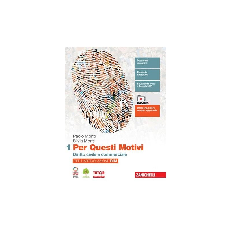 PER QUESTI MOTIVI PER L'ARTICOLAZIONE RIM. PER LE SCUOLE SUPERIORI - ISBN: 9788808363565