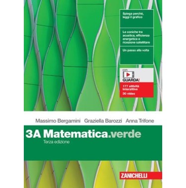 MATEMATICA.VERDE. VOL. 3A + 3B - ISBN: 9788808419361
