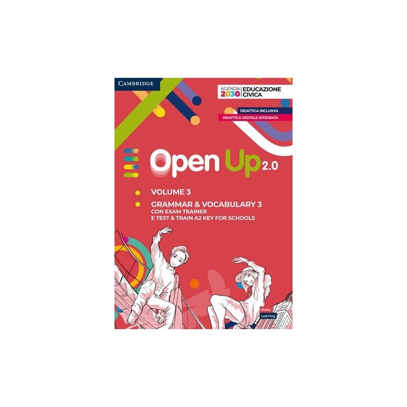 OPEN UP! VOL. 3 + GRAMMAR VOCABULARY EXAM 3 - ISBN: 9788858345856