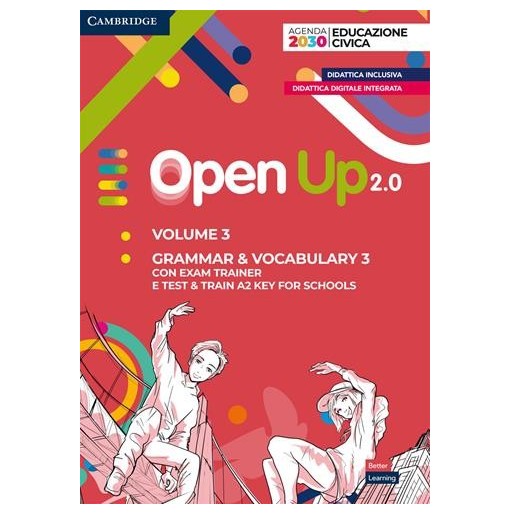 OPEN UP! VOL. 3 + GRAMMAR VOCABULARY EXAM 3 - ISBN: 9788858345856