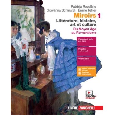 MIROIRS. LITTERATURE, HISTOIRE, ART ET CULTURE. CON FICHES - ISBN: 9788808420589