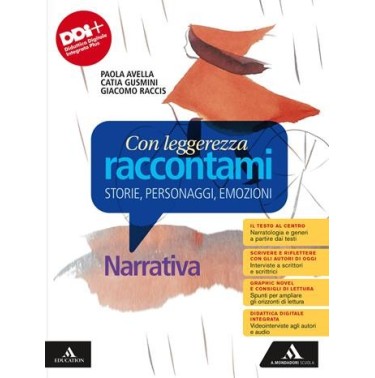 CON LEGGEREZZA RACCONTAMI NARRATIVA + PROMESSI SPOSI + SCRITTURA