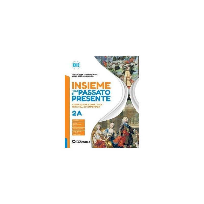 INSIEME TRA PASSATO E PRESENTE 2A + 2B + STR. 2 - ISBN: 9788835056324