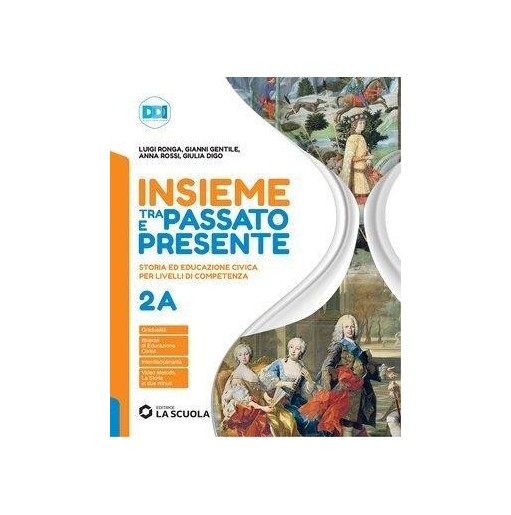 INSIEME TRA PASSATO E PRESENTE 2A + 2B + STR. 2 - ISBN: 9788835056324