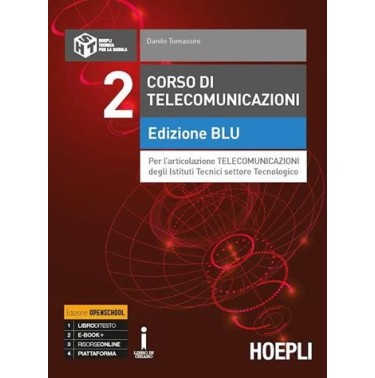 CORSO DI TELECOMUNICAZIONI EDIZIONE BLU TELECOMUNICAZIONI - ISBN: 9788820383664