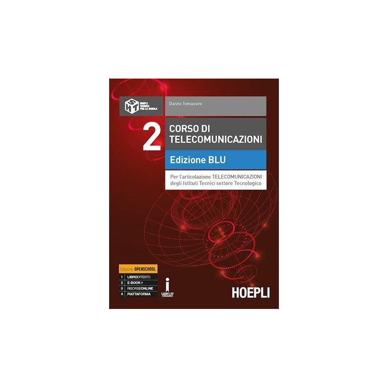 CORSO DI TELECOMUNICAZIONI EDIZIONE BLU TELECOMUNICAZIONI - ISBN: 9788820383664