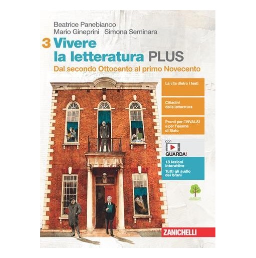 VIVERE LA LETTERUATURA ED. PLUS VOL. 3-4 + EBK - ISBN: 9788808391865