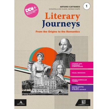 LITERARY JOURNEYS 1 + TOOLS E MAPS - ISBN: 9788843420599